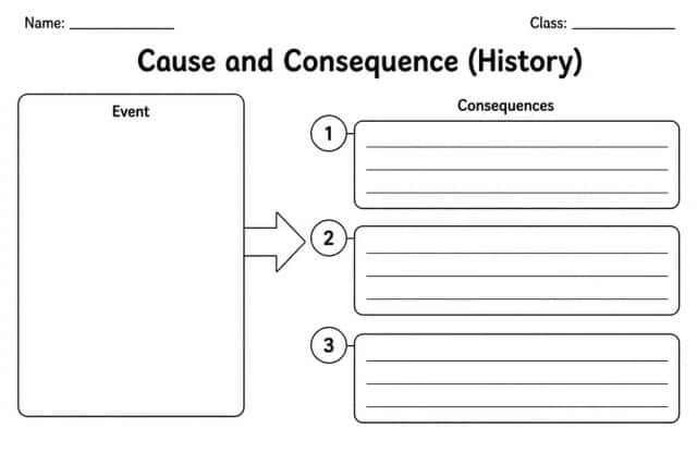 Cause and Consequence (History)