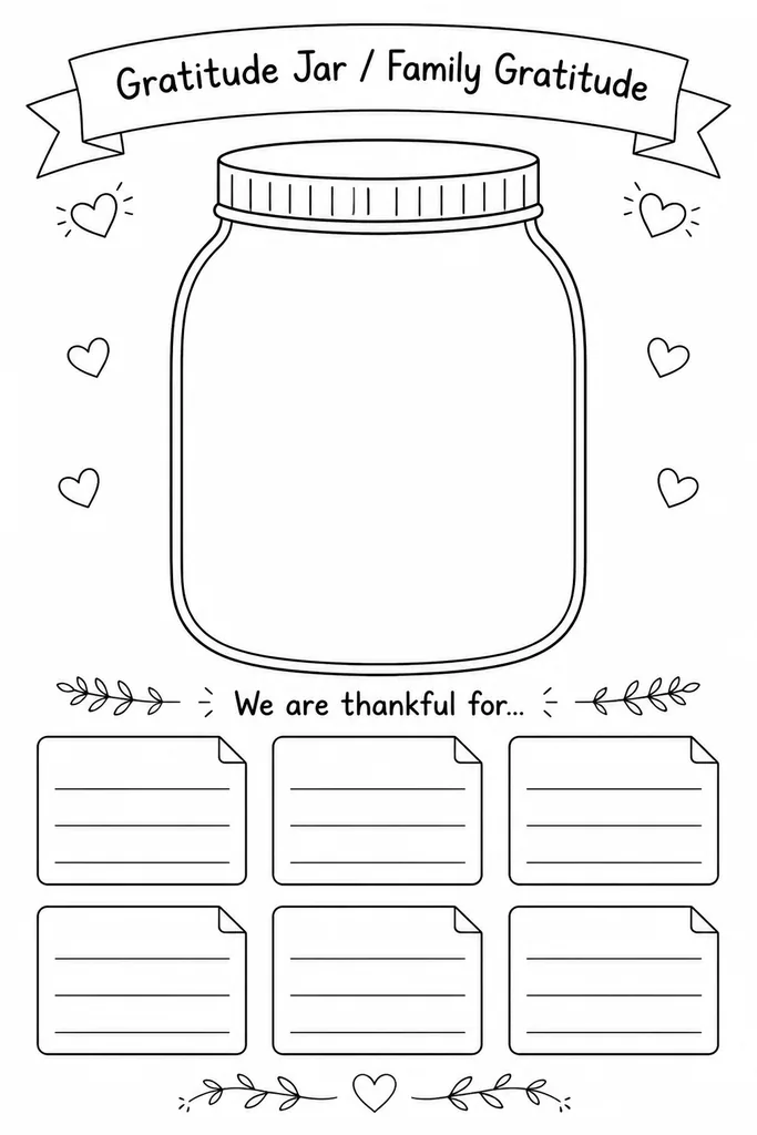 Gratitude Jar / Family Gratitude