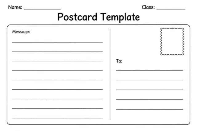 Postcard Template