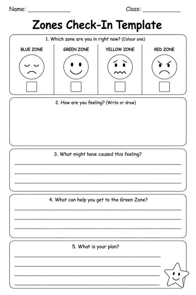 Zones Check-In Template