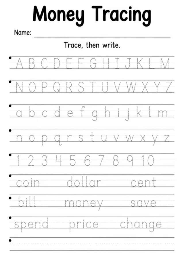 Money Tracing — Grade 2