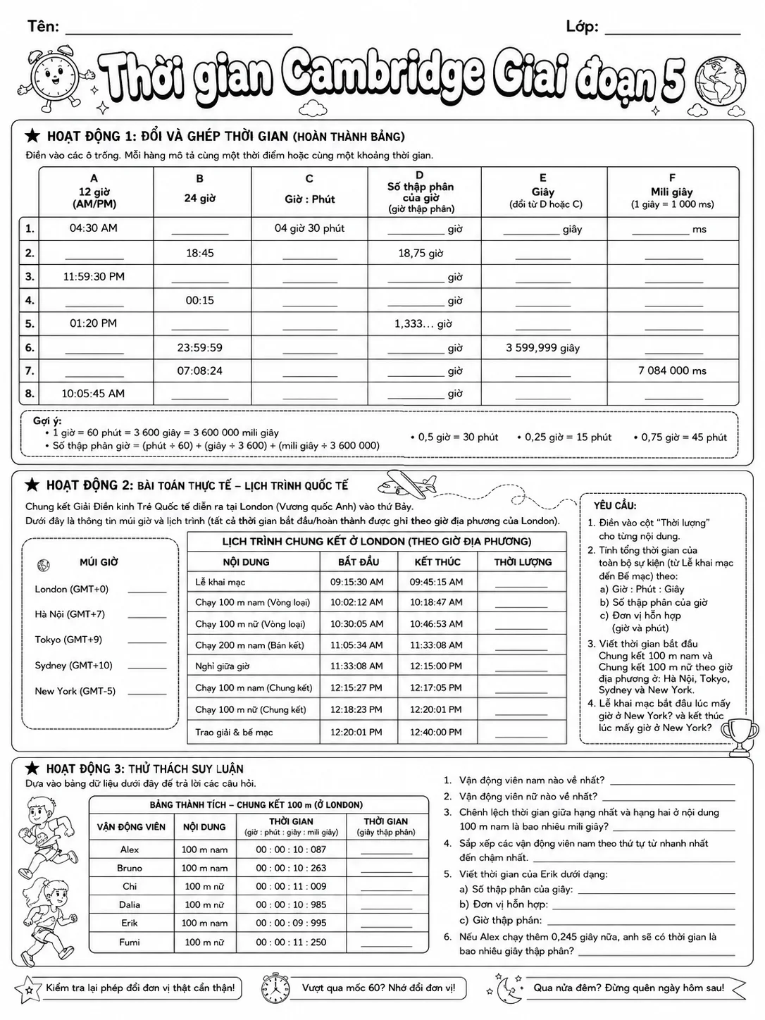 Thống kê và dữ liệu Cambridge Giai đoạn 2 - Gói bài tập 51 trang 10 bản xem trước bài tập Toán Cambridge tiếng Việt